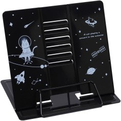 Підставка для книг "Котик Космонавт" LTS-8164 металева  Вид 1