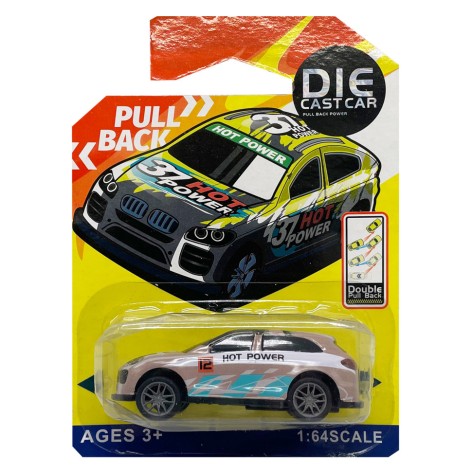 Машинка игровая металлическая 