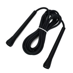 Скакалка MS 4797(Black) розмір 290 см, ручки-пластик