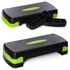 Степ-платформа 2-ступінчаста MS 0536-3, зелена