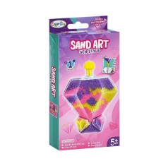 Набір для малювання піском "Серце" 8938-9-4 колба, 3 кольори