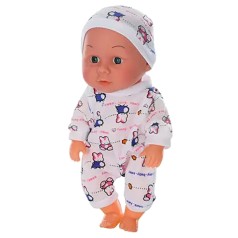 Лялька Пупс 9615-8 23см, ванна 25 см  Білий