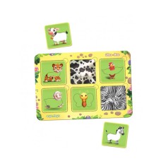 Дерев'яний пазл-сортер 