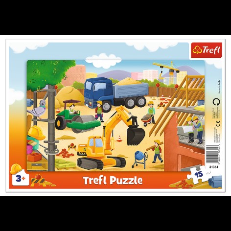 Пазли - (15 елм. Рамкою) - 