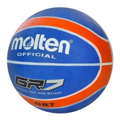 М'яч баскетбольний MS 3456(Blue) діаметр 25,3 см, розмір 7, гума, 540-560 г, 12 панелей