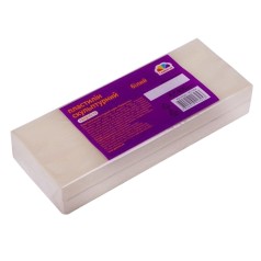 Пластилин скульптурный ГАММА'UA 401304 белый, 400 грамм