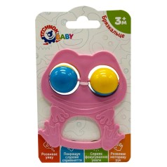 Дитяче брязкальце "Жаба" 9338TXK-2 рожевий