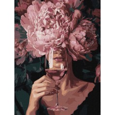 Картина за номерами "Аромат спокуси" ©art_selena_ua KHO8701, 30х40 см