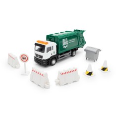 Ігровий набір "Сміттєвоз Мan" 250431U з аксесуарами, масштаб 1:64