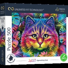 Пазли - (500 елм.) - Безмежна колекція / Гіпнотизуючий погляд