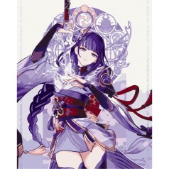 Картина по номерам без подрамника 