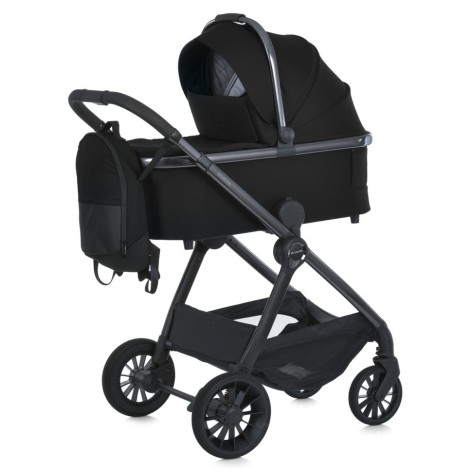 Детская универсальная коляска 2 в 1 RIVIERA ME 1183 Jet Black