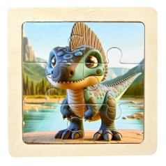 Детский деревянный пазл-вкладыш 