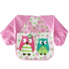 Слюнявчик с рукавами 