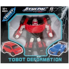 Машинка-трансформер "Tobot 2 в 1" 525-1(Red-1) пластик