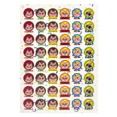 Оцінююча наклейка Котики KT23082504, 1 лист, 48 наклейок