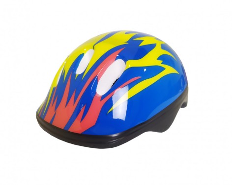 Детский шлем для катания на велосипеде, скейте, роликах CL180202 Синий