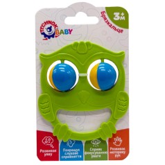 Дитяче брязкальце "Совушка" 9338TXK-4 зелений