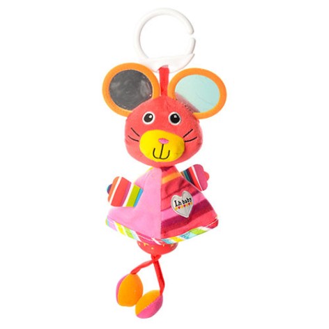 Підвіска на коляску зі звуком A-Toys X11839  Мишка