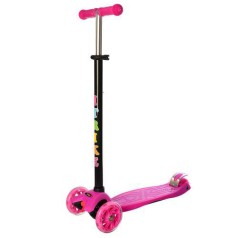 Дитячий самокат iTrike JR 3-003-P MAXI колеса, що світяться