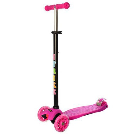 Дитячий самокат iTrike JR 3-003-P MAXI колеса, що світяться