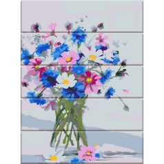 Картина по номерам по дереву 