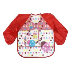 Слюнявчик с рукавами 