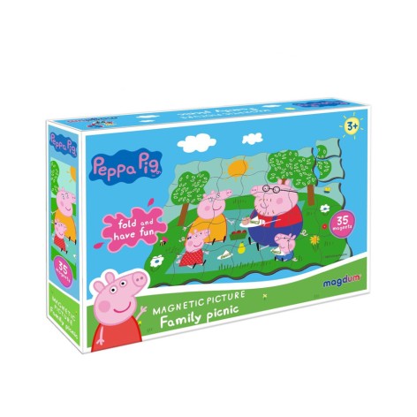 Магнітний пазл Свинка Пеппа 