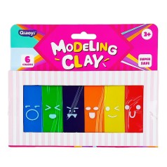 Пластилін "Modeling Clay" 8022 самозастигаючий, 6 кольорів, 100 грам