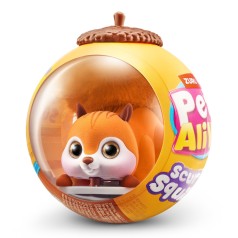 Інтерактивна м'яка іграшка "Білочка" Pets & Robo Alive 9565A, серії PETS ALIVE