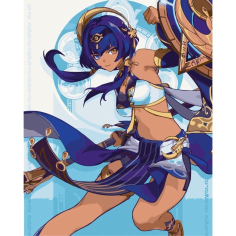 Картина по номерам без подрамника "Кондакия" 16061-ACNF 40х50 см