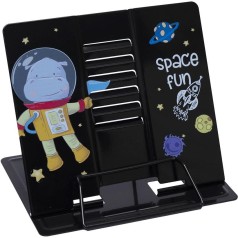 Підставка для книг "Space Fun" LTS-8207(Black) металева 