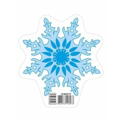 Прикраса для оформлення інтер'єру "Сніжинка 2" 13105217
