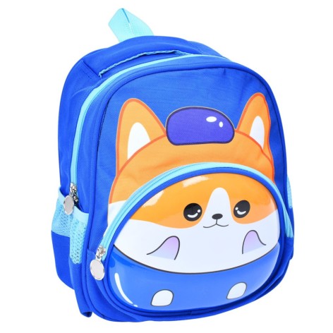 Рюкзак детский T2612(Blue) 1 наружный карман, застежка-молния