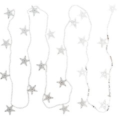 Декоративне намисто на ялинку "Зірочки" XYA-319 розмір 2,7 м