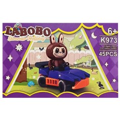 Детский конструктор Summer holiday LABUBU K973A-8, 45 деталей