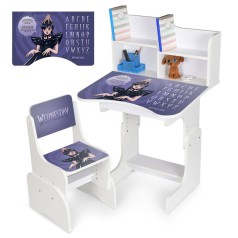 Дитяча парта N 2071-24-1 висота 3 положення, зі стільчиком