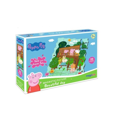 Магнітний пазл Свинка Пеппа 