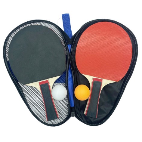 Набор для настольного тенниса KNG NE-VT-BK67, 2 ракетки, 2 шарика, чехол