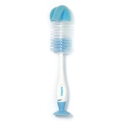 Йоршик для миття пляшок з присоскою (Блакитний) 