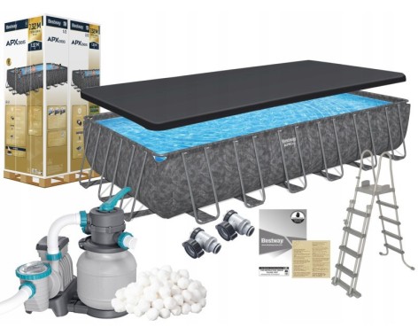 Басейн каркасний 561KG 30045 л, розмір 732 х 132 см