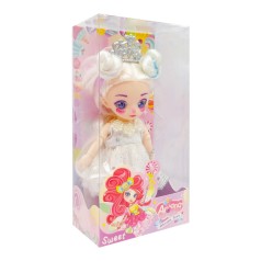 Дитяча шарнірна лялька DH2367-1 миле вбрання, розмір 16 см