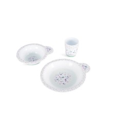 Детский набор для кормления 6093 (тарелка, миска, чашка)