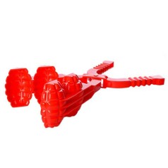 Снежколеп на 2 заряда MS 1282 В виде гранаты  Красный