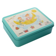 Деревянная игрушка Рыбалка MD 0950-57,  магнитные фигуры, удочка Синий