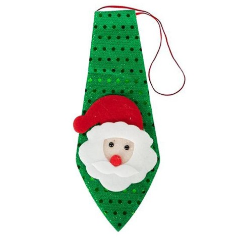 Новорічна краватка з фігуркою 