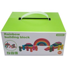 Детская деревянная игрушка сортер 4 в 1 