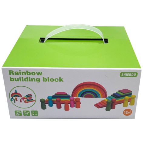 Детская деревянная игрушка сортер 4 в 1 