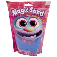 Креативна творчість "Кінетичний пісок Magic sand" 39403-9 синій 500 грам