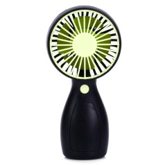 Портативний ручний вентилятор MK 5663-2(Green) 13 см, акумулятор, USB зарядне